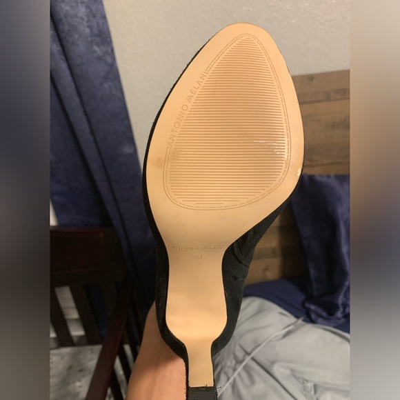 Tall Suede Heel Boots - Antonio Melani - Picture 3 of 3